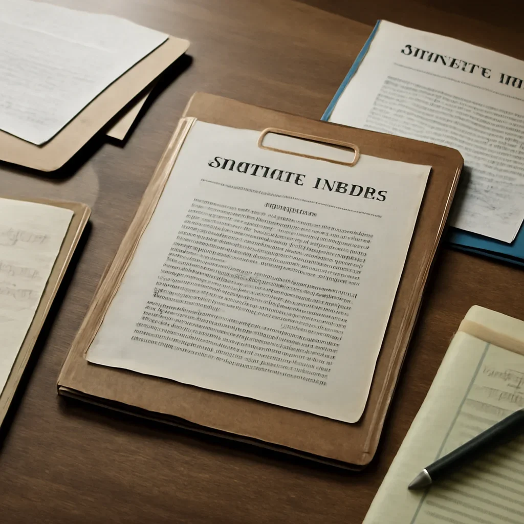 Supporting visual for What Is Foreign Policy Analysis? showing policy briefing table with folders, notes, and diplomatic briefing papers in a working editorial context